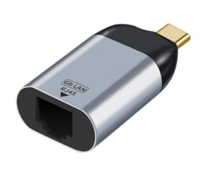 POWERTECH αντάπτορας USB-C σε RJ45 PTH-095, 1000Mbps, γκρι