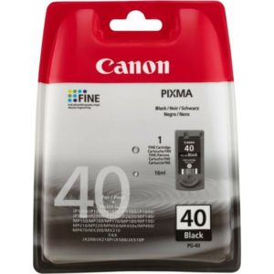 Canon Μελάνι Inkjet PG-40 Black Blister Pack (0615B042)