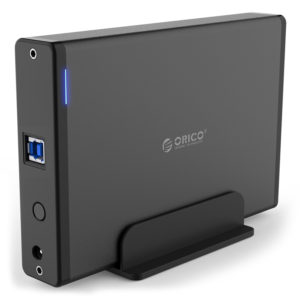 ORICO εξωτερική θήκη για 3.5 HDD 7688U3, USB3.0, 5Gbps, έως 12TB, μαύρη