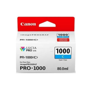 Canon Μελάνι Inkjet PFI1000C Cyan (0547C001)