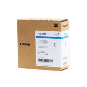 Canon Pigment Μελάνι Inkjet PFI-310 Cyan (2360C001)