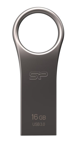 SILICON POWER USB Flash Drive Jewel 80, 16GB, USB 3.2 Gen 1, Titanium