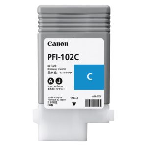 Canon Μελάνι Inkjet PFI-102C Cyan (0896B001)