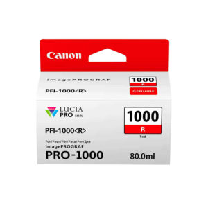 Canon Μελάνι Inkjet PFI1000R Red (0554C001)