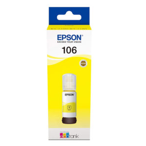 Epson Μελάνι Inkjet 106 Yellow (C13T00R440)