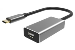 POWERTECH αντάπτορας USB Type-C σε Mini DisplayPort PTH-058, 4K, γκρι