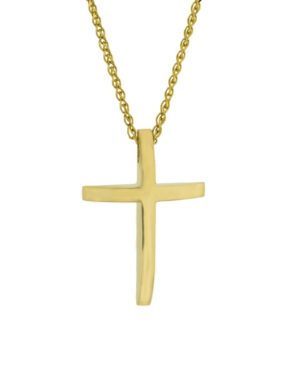 Χρυσός Ανδρικός Σταυρός Κ14 (061656)