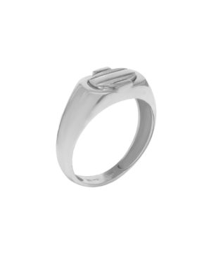 Λευκόχρυσο Ανδρικό Δαχτυλίδι Κ14 (054618)