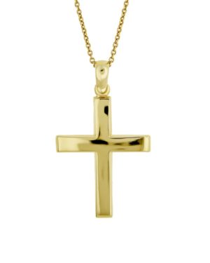 Χρυσός Ανδρικός Σταυρός Κ14 (063849)
