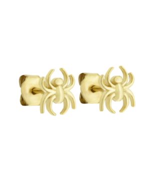 Χρυσά Σκουλαρίκια Αράχνες Κ14 (061420)