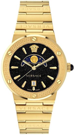 Γυναικείο Ρολόι Versace Greca Logo Moonphase (VE7G00323)