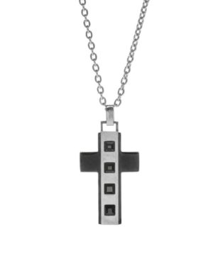 Ανδρικός Σταυρός από Ανοξείδωτο Ατσάλι Jools (CA1394)