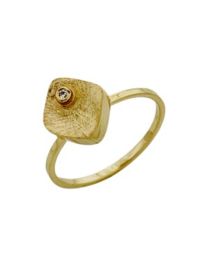 Χρυσό Χειροποίητο Δαχτυλίδι Κ14 (095545)