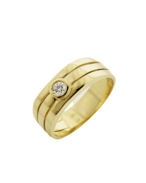 Χρυσό Ανδρικό Δαχτυλίδι Κ14 (081111)