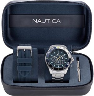 Ανδρικό Ρολόι Nautica One Chrono BOX SET (NAPNOS304)