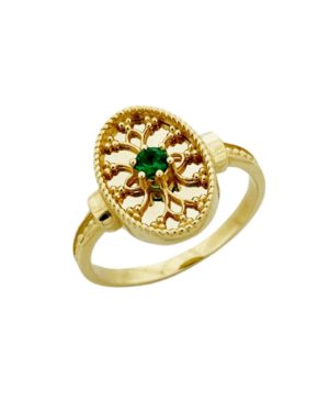 Χρυσό Δαχτυλίδι Κ14 (104040)