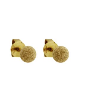 Χρυσά Σκουλαρίκια Μπίλιες Κ14 (087293)