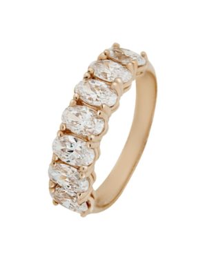 Ροζ Χρυσό Δαχτυλίδι Κ14 (063895)