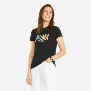 Puma Γυναικείο T-shirt Swxp Graphite