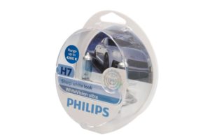 Philips H7 WhiteVision Ultra 12V 2τμχ