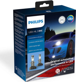 Philips H4 X-tremeUltinon LED gen2 +250% 12V 2τμχ Box