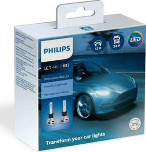 Philips H1 Ultinon Essential LED 12V / 24V 19W 2τμχ