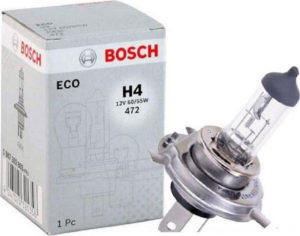 Bosch H4 Eco 60/55W 12V 1τμχ