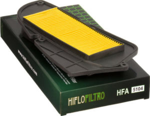 Hiflo HFA5104 Φίλτρο Αέρα Μοτοσυκλέτας για Sym HD 200 PEUGEOT LXR; SYM HD, HD2 125/200 2003-