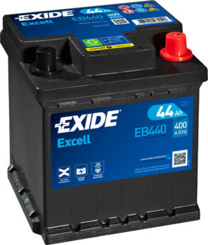 EXIDE EXCELL EB440 44Ah 400A ΜΠΑΤΑΡΙΑ ΔΕΞΙΑ