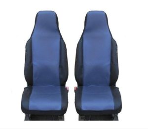Καλύμματα Υφασμάτινα Για Μπροστινά Καθίσματα Toyota Aygo Citroen C1 Peugeot 107 2 Τεμάχια σε Μπλέ