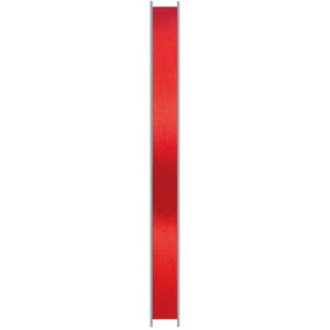 Κορδέλα σατέν μονής όψης 1εκ κόκκινο χρώμα 100Μ.