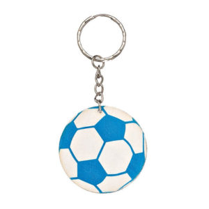 Μπρελόκ ποδοσφαιρική μπάλα, σε πέντε συνδυασμούς χρωμάτων 5εκ.