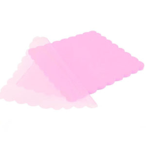Μαντήλι οργαντίνας συννεφάκι τετράγωνο ροζ 24Χ24εκ 100τμχ.