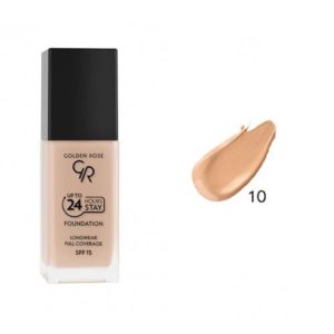 Golden Rose Up To 24 Hours Stay Foundation No10 spf15 35 ml
