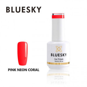 Bluesky Uv Gel Polish Pink Neon Coral A074P 15ml