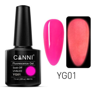 Canni Fluorescence Gel Polish Soak Off YG01 7.3ml