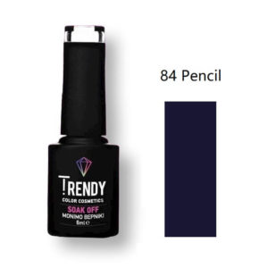 Ημιμόνιμο Βερνίκι Trendy Soak Off No84 Pencil 6ml