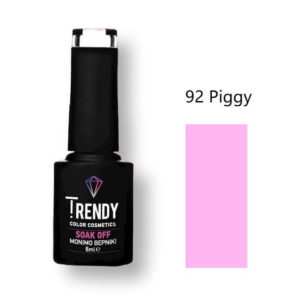 Ημιμόνιμο Βερνίκι Trendy Soak Off No92 Piggy 6ml