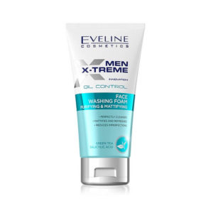 Eveline X-Treme Men Oil Control Face Washing Foam Purifying and Mattifying 150ml