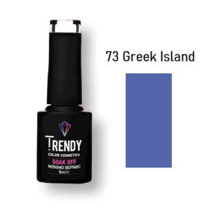 Ημιμόνιμο Βερνίκι Trendy Soak Off No73 Greek Island 6ml