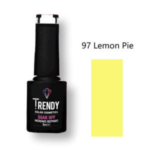 Ημιμόνιμο Βερνίκι Trendy Soak Off No97 Lemon Pie 6ml