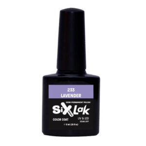 Ημιμόνιμο Βερνίκι SixLak Uv & Led Soak Off No233 Lavender 8ml