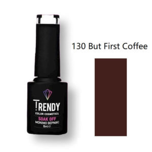 Ημιμόνιμο Βερνίκι Trendy Soak Off No130 But First Coffee 6ml