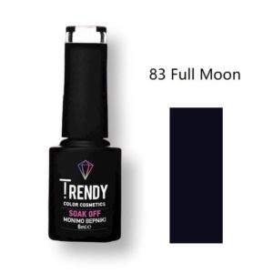Ημιμόνιμο Βερνίκι Trendy Soak Off No83 Full Moon 6ml