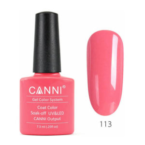 Canni Soak Off Uv/Led 113 Candy Pink - 7.3ml