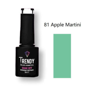 Ημιμόνιμο Βερνίκι Trendy Soak Off No81 Apple Martini 6ml
