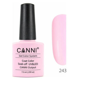 Canni Soak Off Uv/Led 243 Light Pink - 7.3ml