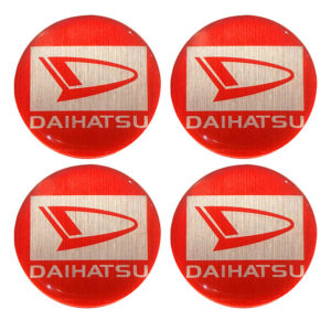 Αυτοκόλλητα ζαντών σμάλτου Daihatsu 60mm 4τμχ
