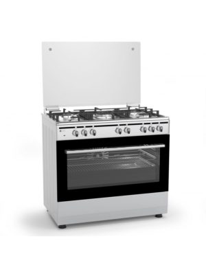 Thermogatz TGS 7000 IX Μεικτή Κουζίνα 94lt με Εστίες Αερίου Π90εκ. Λευκή