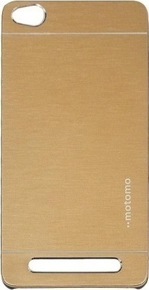 Xiaomi Redmi 4a Aluminium Back Cover Θήκη Χρυσή (motomo)
